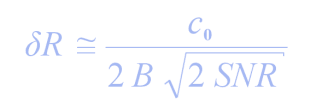 Equation SNR
